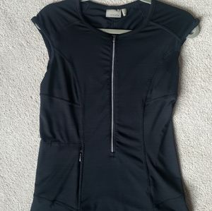 Athleta sleeveless ruched top